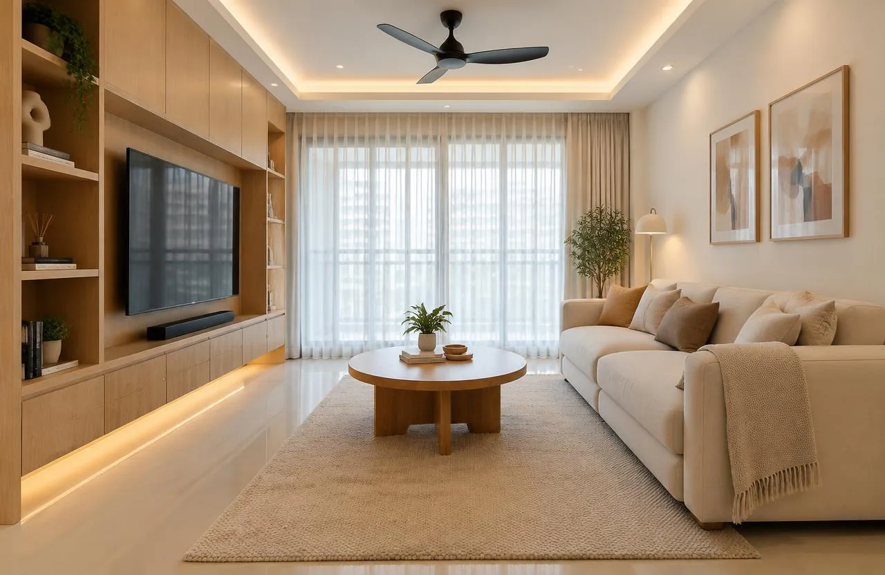 Bukit Batok HDB modern warmth interior
